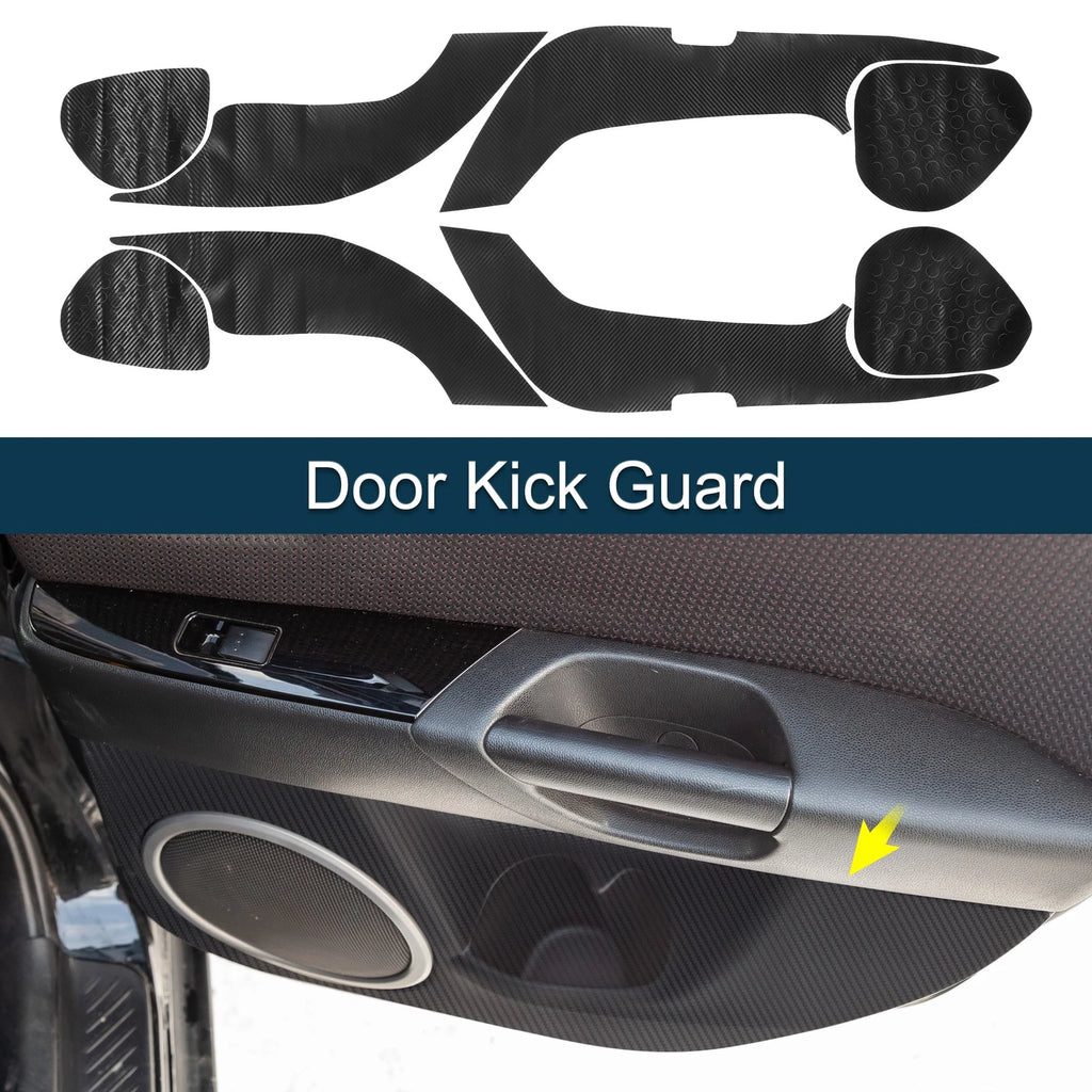 Set of 2 Door Kick Guards for Mazda Atenza (2017–2019) Front Rear