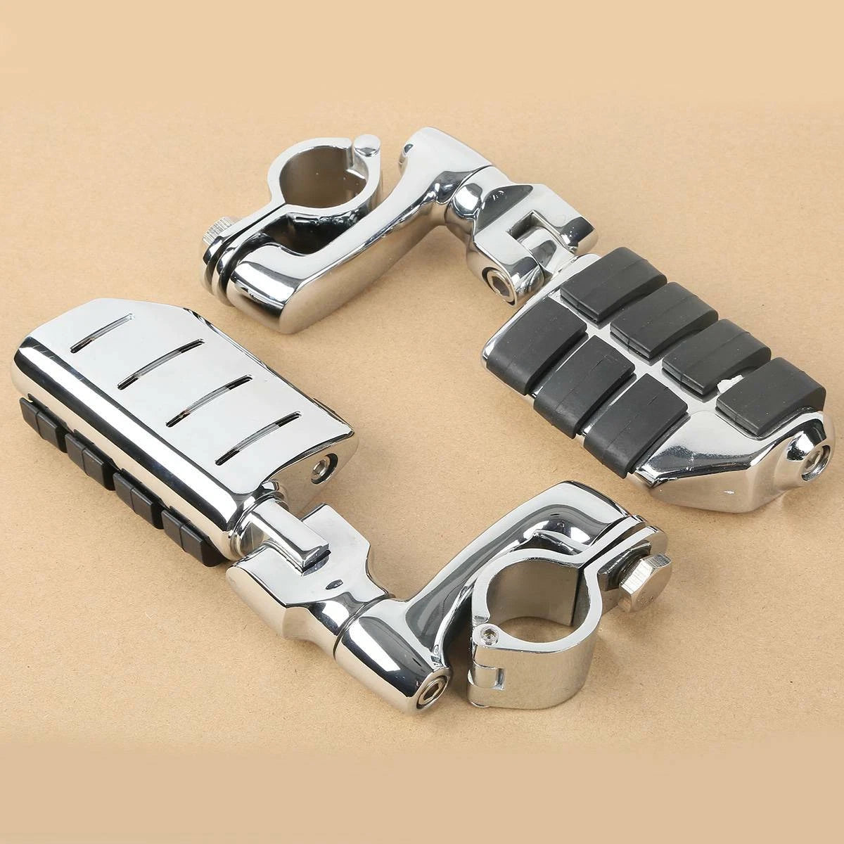 32mm Adjustable Chrome Highway Engine Guards for Harley