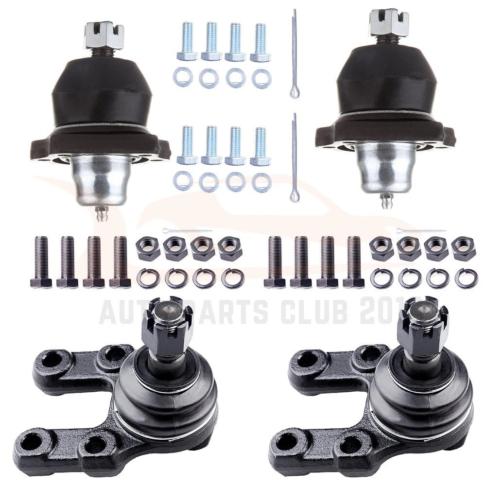 Set of 4 Front Upper Lower Ball Joints for Nissan Pathfinder (1987–1995)