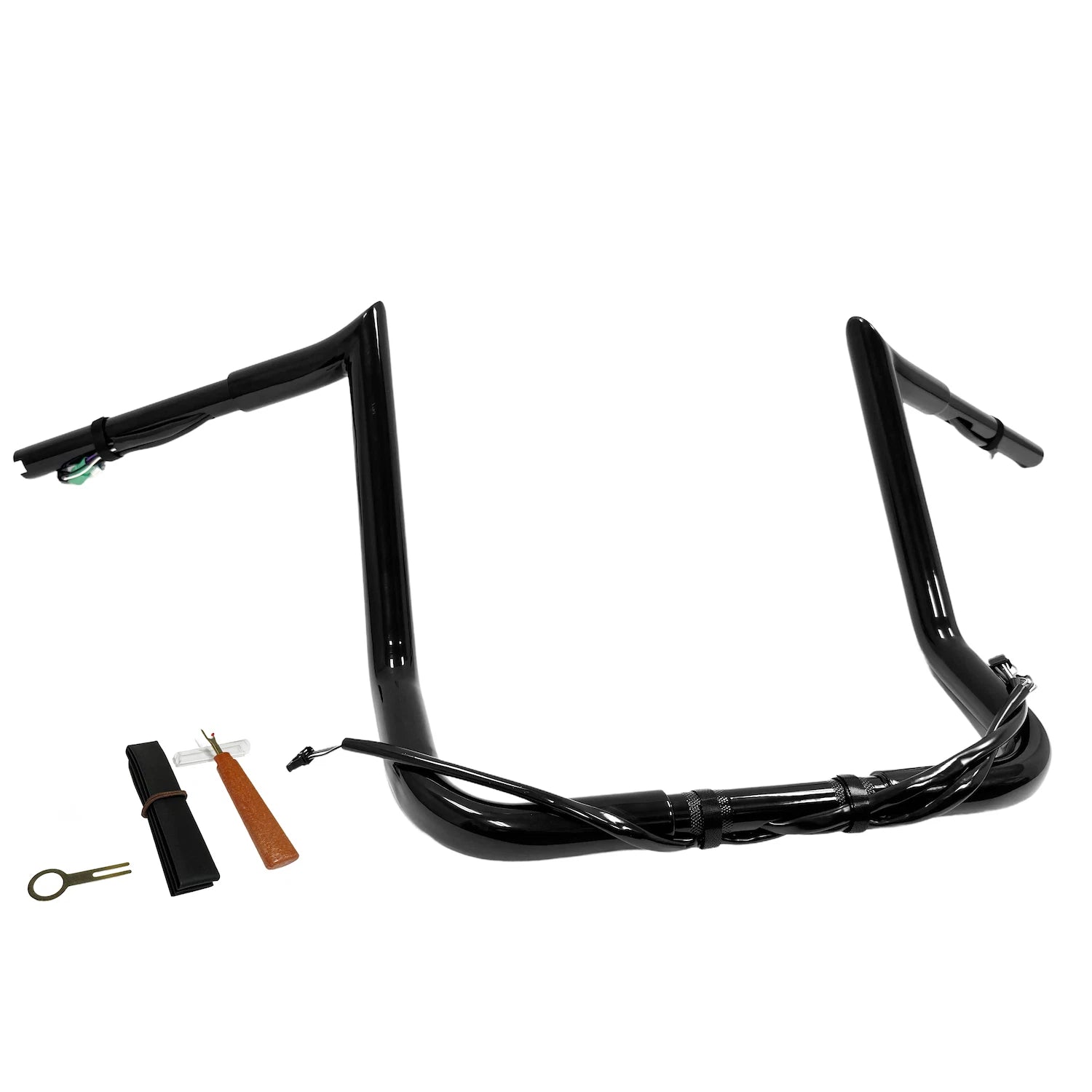 12" Prewired Ape Hanger Handlebar for Harley Street Glide/Electra Glide (2014–2015)
