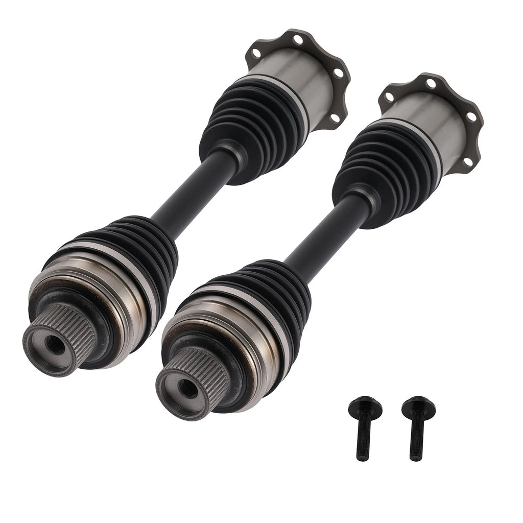 Set of 2 CV Axle Assemblies for Audi (2012–2017)
