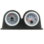 Dual Hole Dash Gauge Pod Holder for 2 x 52mm Gauges
