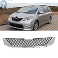 Chrome Front Upper Grille Assembly for Toyota Sienna (2011–2017)