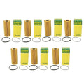 Set of 7 Cartridge Engine Oil Filters for Audi VW 3.2L 3.0L V6 FI