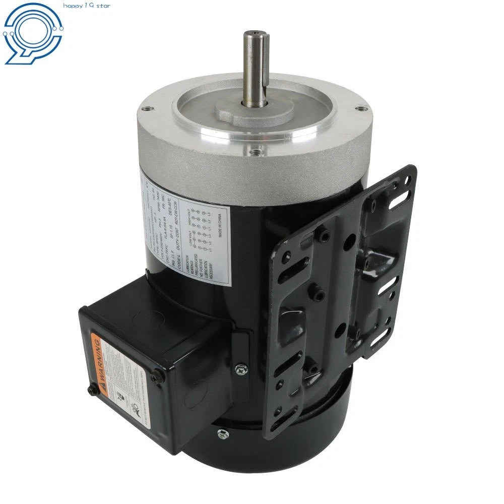 3 HP Electric Motor 56C Frame 3450RPM TEFC 230/460V 3Phase 60Hz