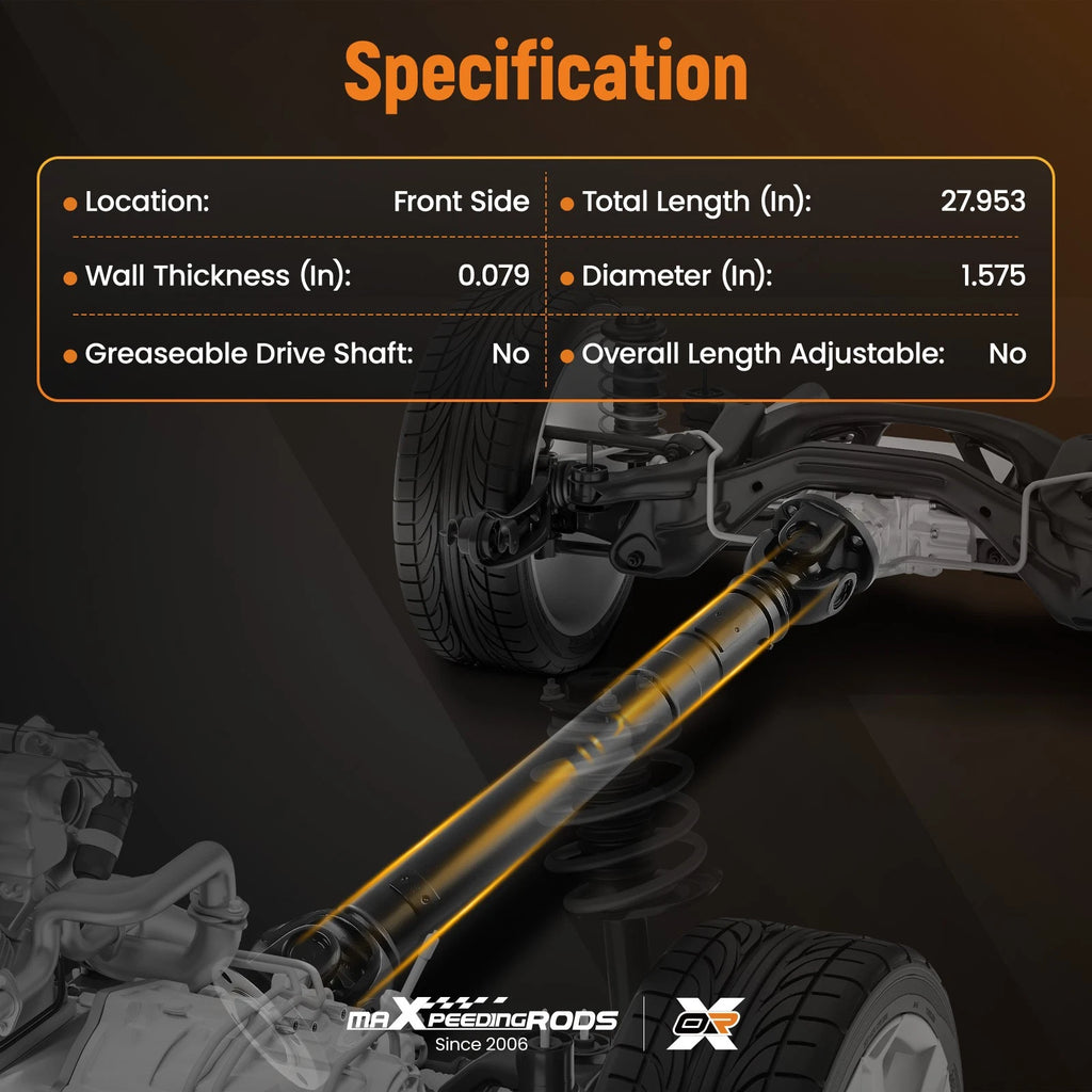 Front Driveshaft Propshaft for BMW 3 Series F30 F31 (2013–2018)