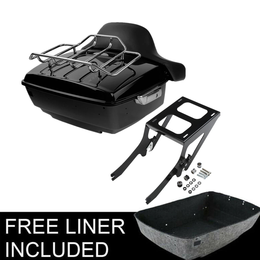 Trunk Mount Rack Pad for Harley Heritage Classic FLDE FLHC (2018–2023)