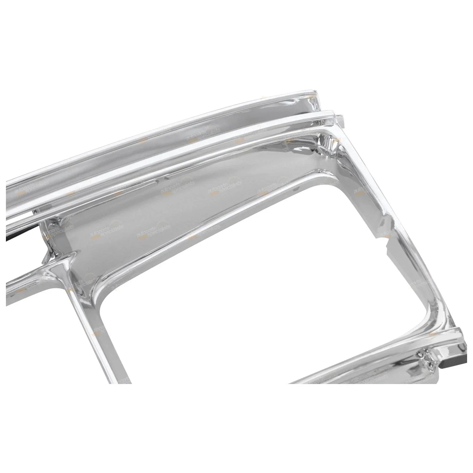 Chrome Headlight Surrounds 2 x LH+RH for Toyota Landcruiser (1990–1994)