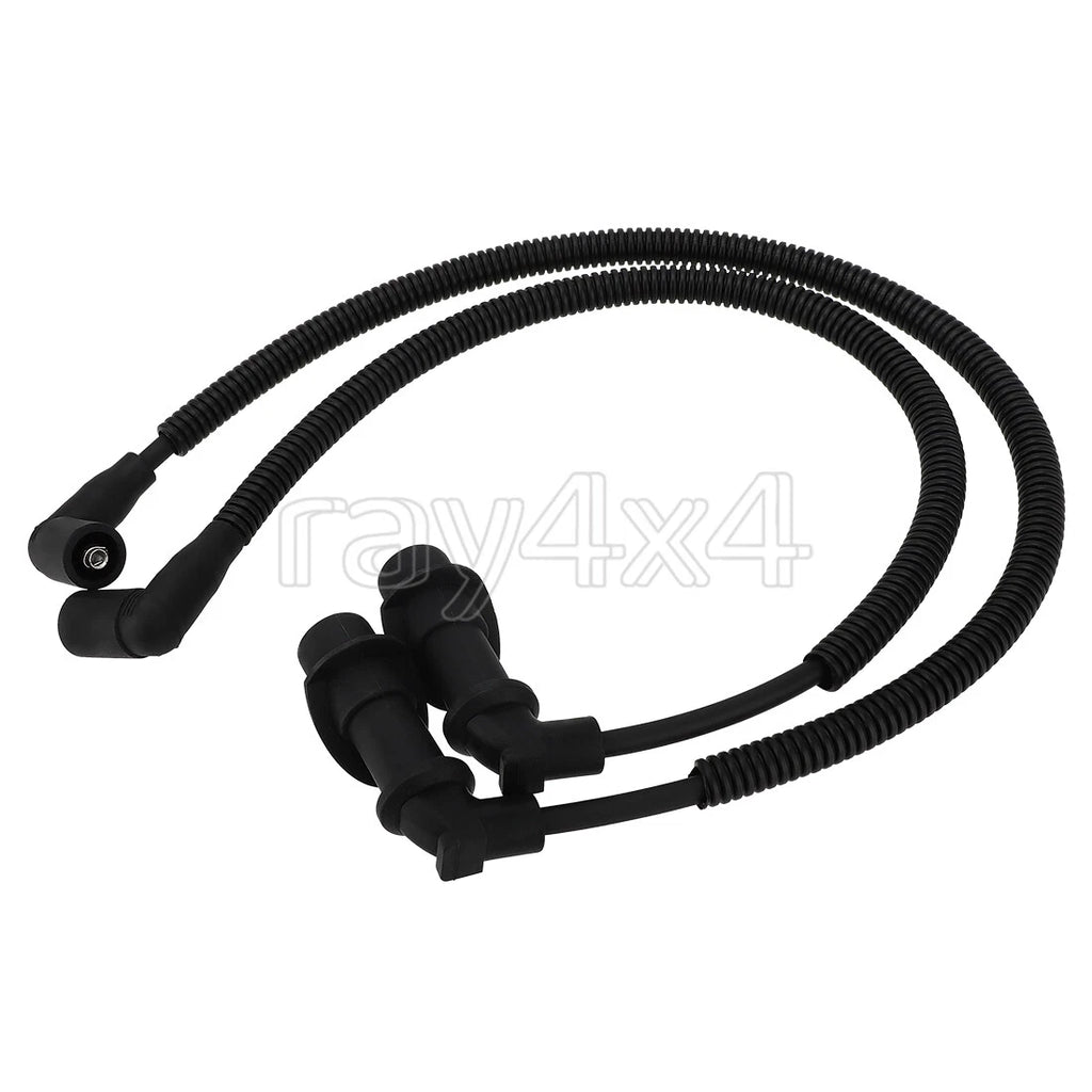 Set of 2 Ignition Coil Spark Plug Wires for Polaris Sportsman Ranger RZR (2006–2014)