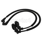 Set of 2 Ignition Coil Spark Plug Wires for Polaris Sportsman Ranger RZR (2006–2014)