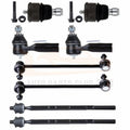 Set of 8 Front Suspension Ball Joints Tie Rods for Ford Escape Mazda Tribute (2005–2006)