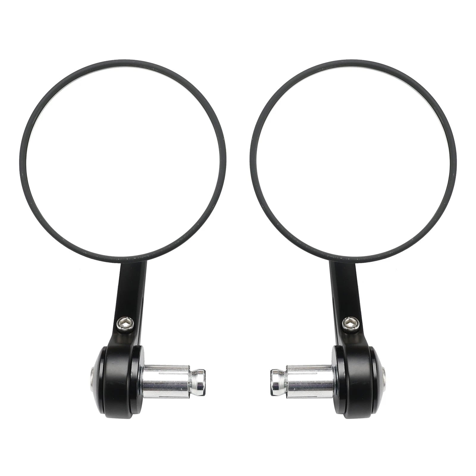 2X CNC Aluminium Bar End Side Mirrors for Triumph Street Twin & Scrambler (2016–2023)