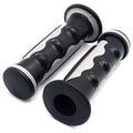Rubber Hand Grips for Harley Yamaha Suzuki Honda Kawasaki (22mm 7/8")