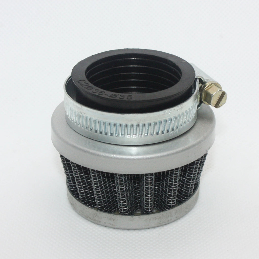 35mm Steel Pod Air Filter for 50cc 110cc PIT Trail Quad Dirt Bike ATV