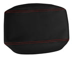 Leather Console Lid Armrest Cover for Lexus SC300 SC400 (1992–2000) Red Stitch
