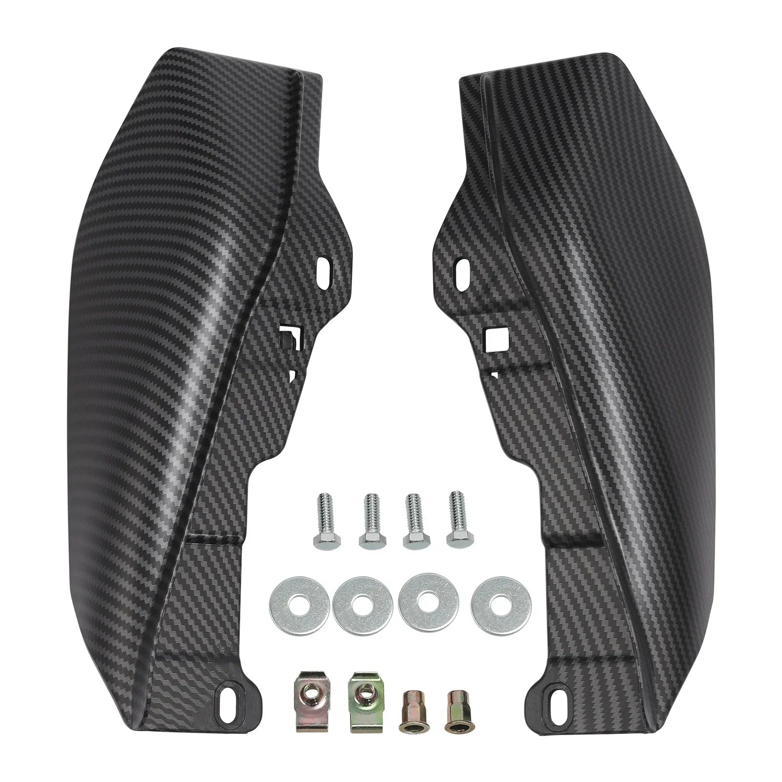 Mid-Frame Air Deflectors for Harley Touring Road King Street Glide (2009-2024)
