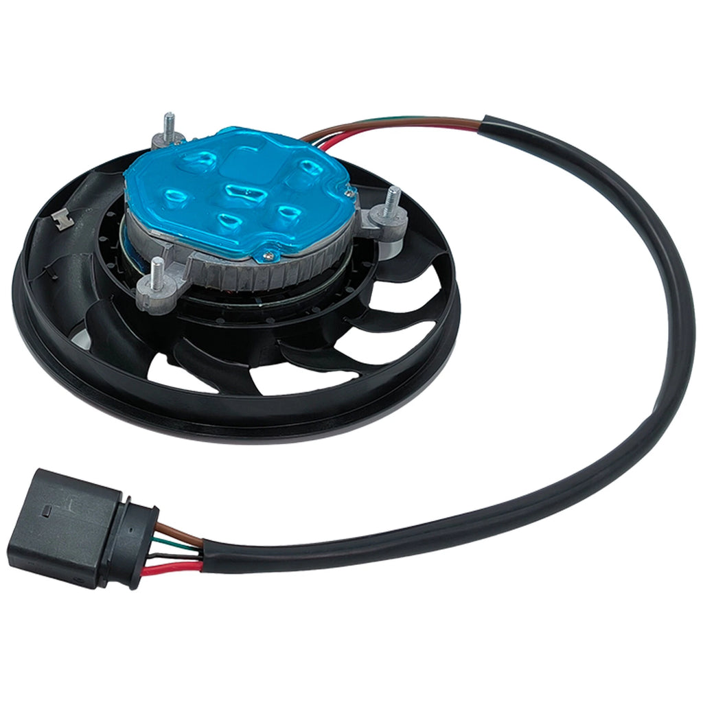 Rear Left Radiator Cooling Fan Assembly for Porsche 718 Boxster Cayman (2017–2022)