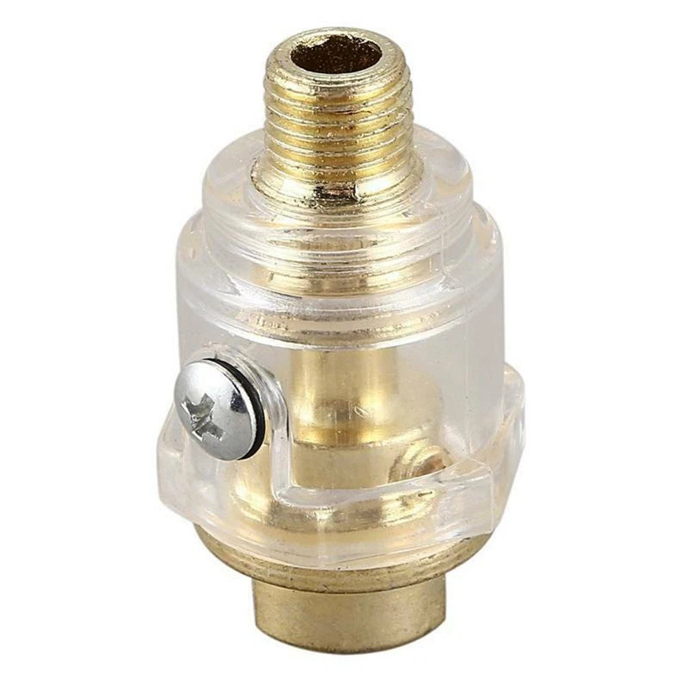 In-Line Oiler Lubricator for Pneumatic Tool & Air Compressor (NPT 1/4-Inch)