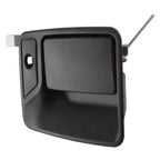 Passenger Side Front Exterior Door Handle Black for Super Duty