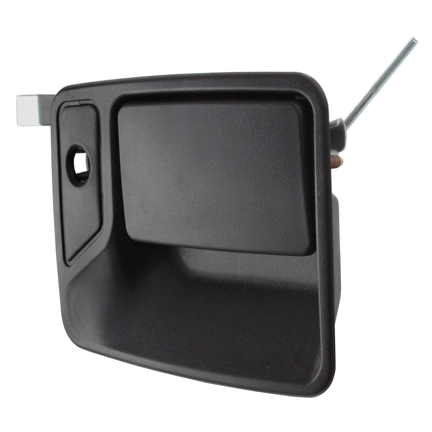 Passenger Side Front Exterior Door Handle Black for Super Duty