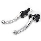 Silver Pivot Brake Clutch Levers for Honda XR250/Motard (1995–2007) CRM250R/AR (1994–1998)