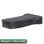 Center Console Armrest Pad for Chevrolet Corvette (1967–1982) Black Leather