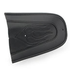 Leather Flame Solo Seat Rear Fender Bib for Harley Sportster XL883 XL1200 (04-15)