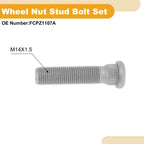 M14x1.5 Wheel Lug Studs for Ford F150 (2016–2025) - Set of 5