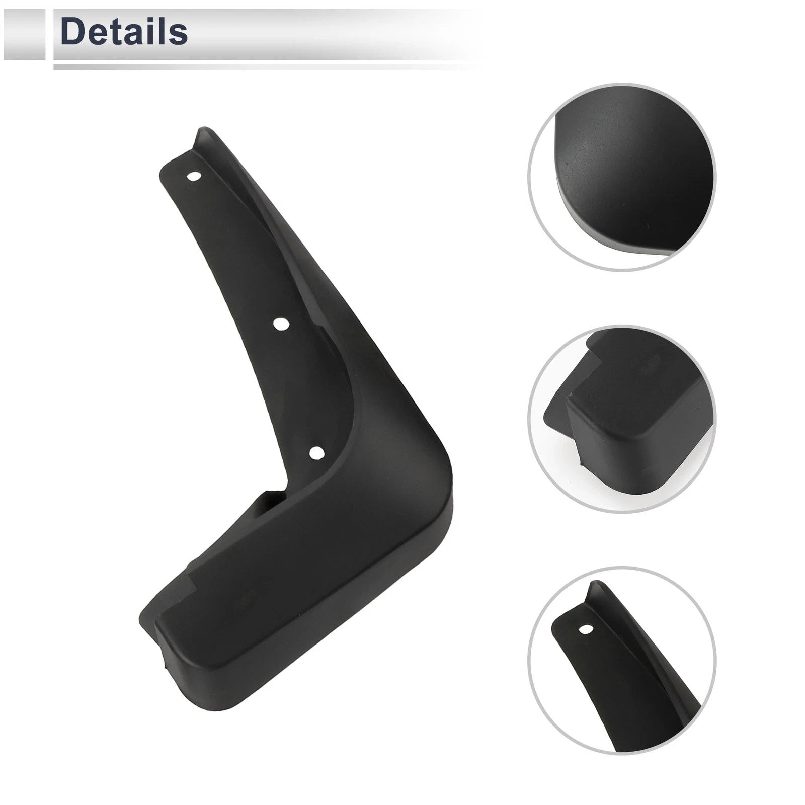 Set of 2 Mud Flaps Splash Guards for Audi A3 Saloon (2017–2021)