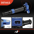 Set of 4 Blue Ignition Coils for Hyundai Accent Kia Rio (2006–2011)
