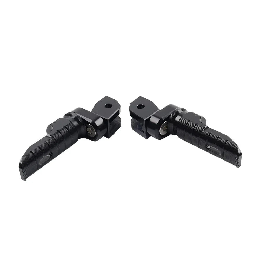 Black Front Footrests for Ducati Monster 821 937 950 1100 1200 Scrambler (2014-2023)
