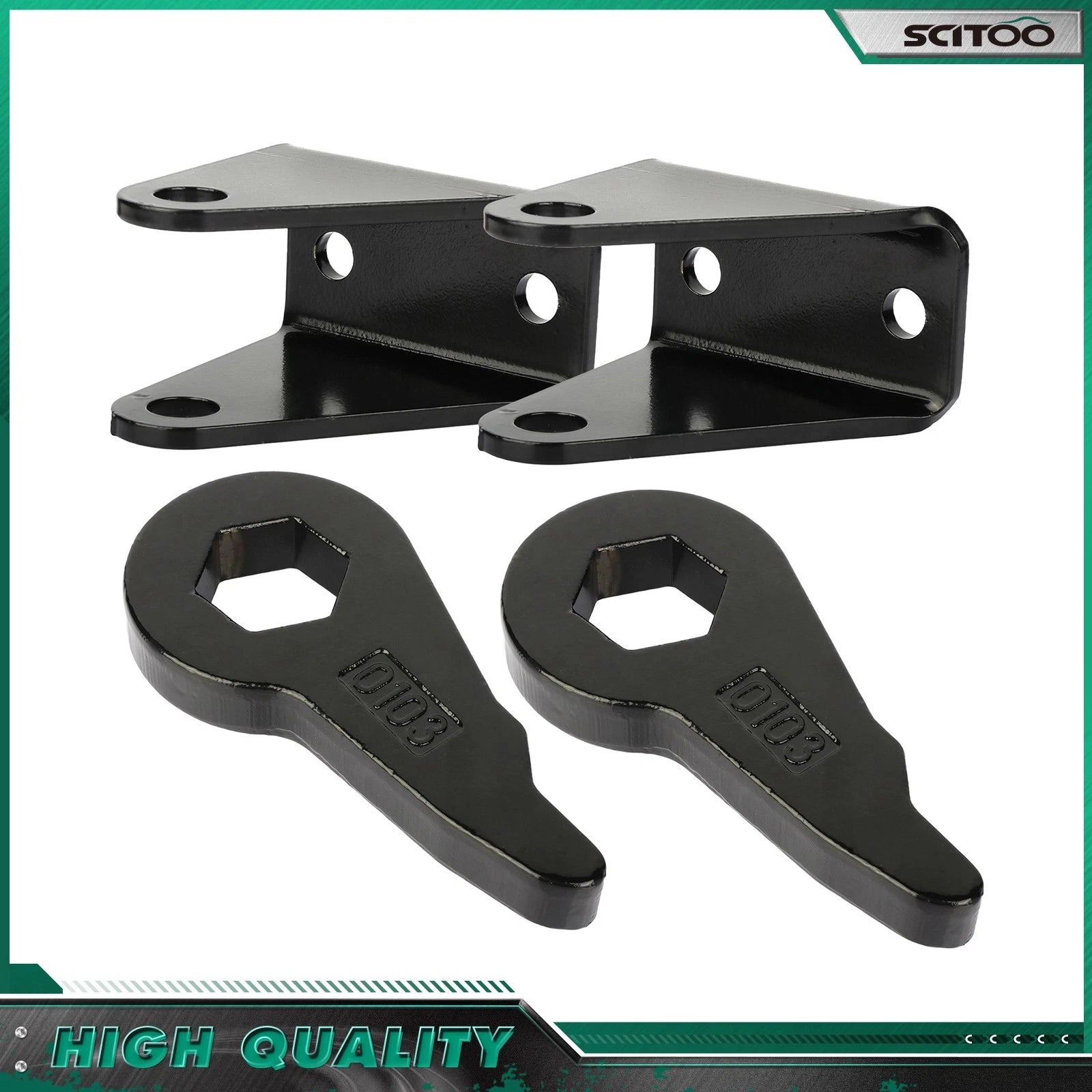 3" Front 1" Rear Leveling Kit for Silverado Sierra 2500/3500HD (2001–2023)