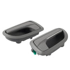 Gray Inside Door Handle Pair for Kia Picanto Morning (2008-2010)