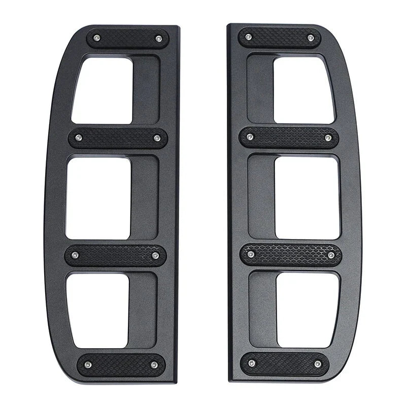 Matte Black Rider Driver Footboard for Harley Fat Boy Heritage Classic (18-24)