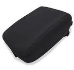 Center Console Lid Armrest Cover for Honda CR-V (2017–2021) Black PVC Leather