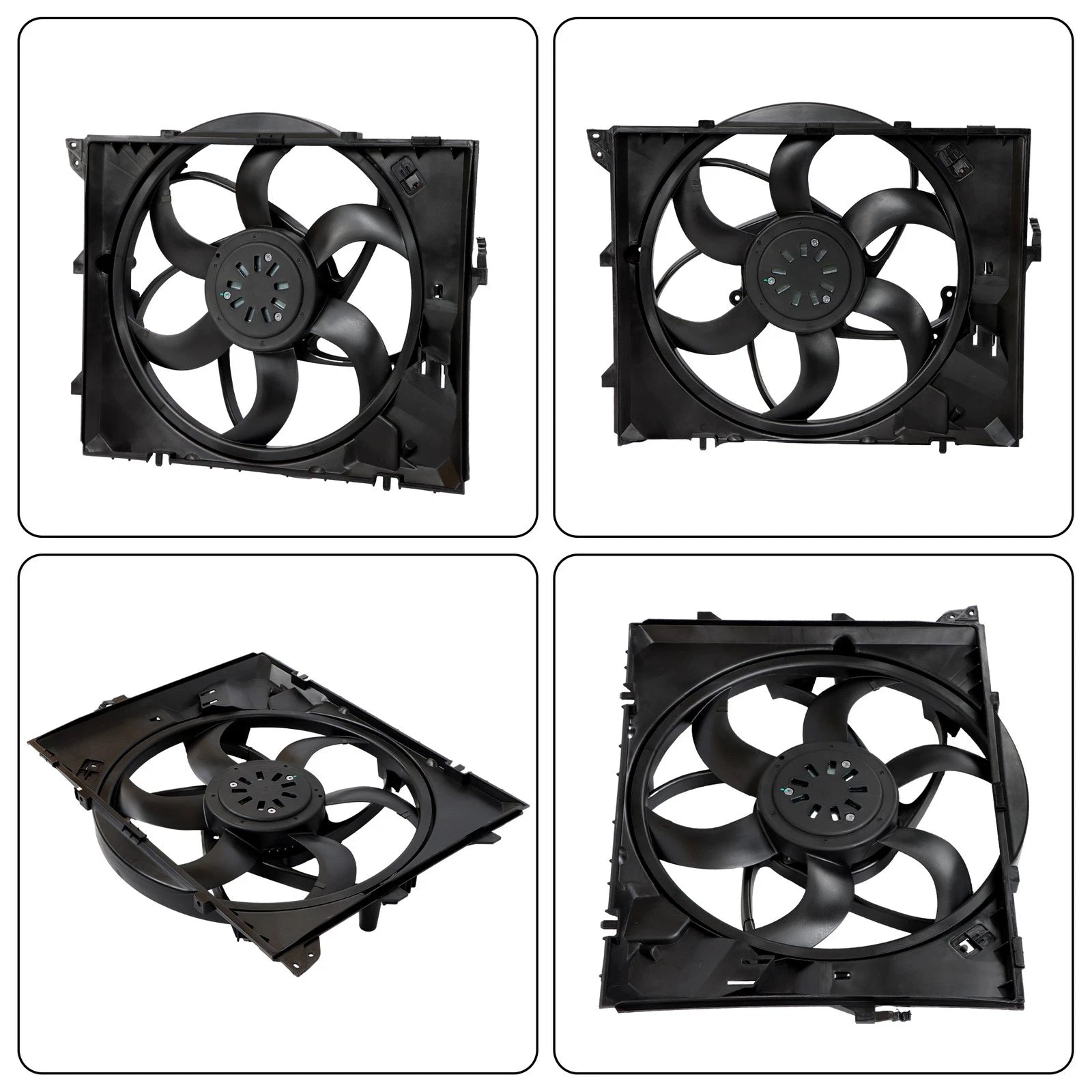 Electric Radiator Cooling Fan for BMW 328i 2007–2013, 325i, 330i 2006