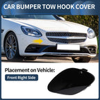 Front Bumper Tow Hook Cover for Mercedes-Benz W172 R172 (2012-2019) Black