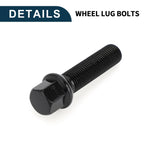 10 x M14x1.5mm Ball Seat Wheel Lug Bolts 50mm Shank for Volkswagen Porsche