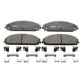 Set of 4 TRW Pro Front Ceramic Brake Pads for Dodge Challenger Charger Magnum Chrysler 300 (2005–2010)