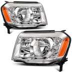 Headlight Assembly for Honda Pilot (2009–2011) Chrome Reflector Pair