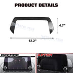 Carbon Fiber Dashboard GPS Navigation Cover for Nissan Sentra (2020-2025)