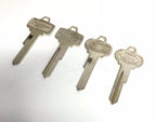 Ignition and Trunk Lock Blank Key Set for 1965–1966 Ford Mustang