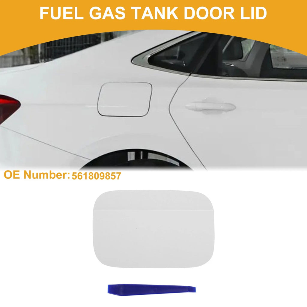 Fuel Tank Door Cap for Volkswagen Passat (2012–2018) White