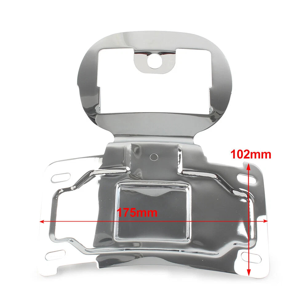 1X License Plate Relocation Kit for Harley Touring