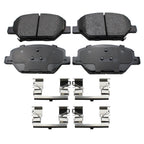 Set of 4 Akebono ProACT Front Ceramic Brake Pads for Buick Chevrolet Cadillac GMC