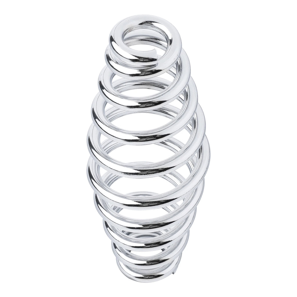 Chrome 5" Barrel Solo Seat Springs for Harley Softail