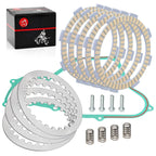 Clutch Friction Steel Plates Gasket Kit for Honda CR85R CR85RB (2003–2007)