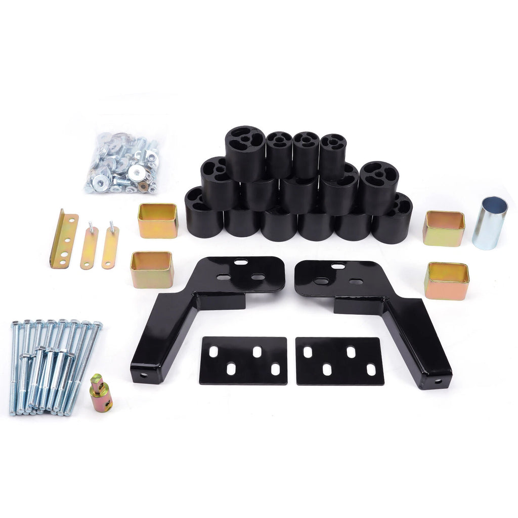 3" Body Lift Kit for Chevy GMC Silverado Sierra 1500 2WD 4WD (1995–1998)