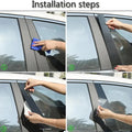 Set of Pillar Post Door Window Trim for Honda Odyssey (2011–2017)