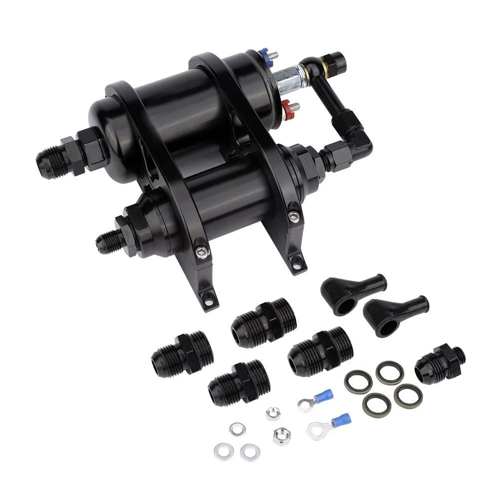 External Fuel Pump with Bracket & Filter for Universal Vehicles (12V)